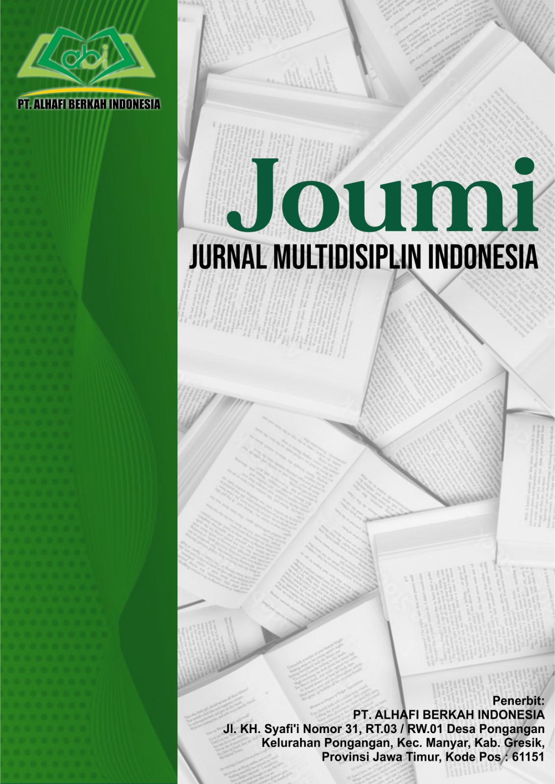 					View Vol. 1 No. 4 (2022): Desember : Jurnal Multidisiplin Indonesia
				